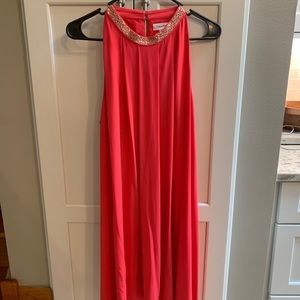 Sleeveless Pink Dress